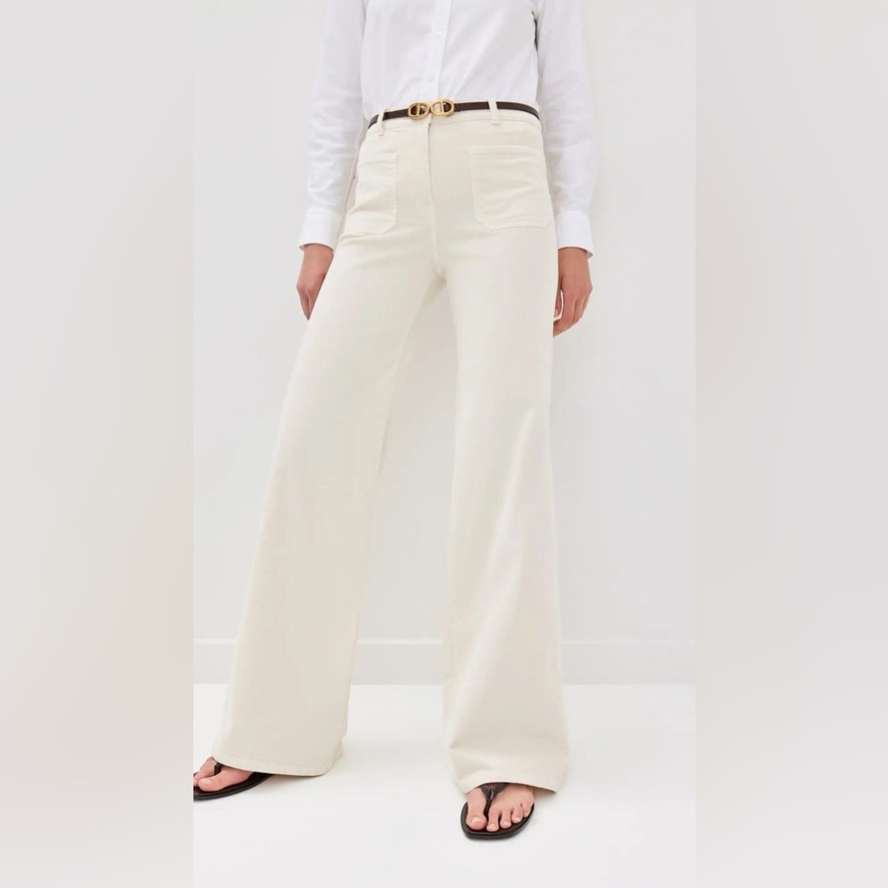Nili Lotan Florence Jeans- cream